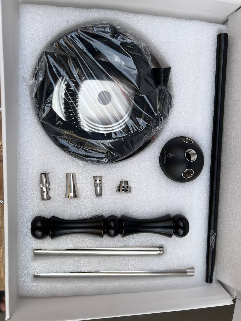 Кликните для увеличения изображения Кальян MattPear Simple M Black, изображение 6