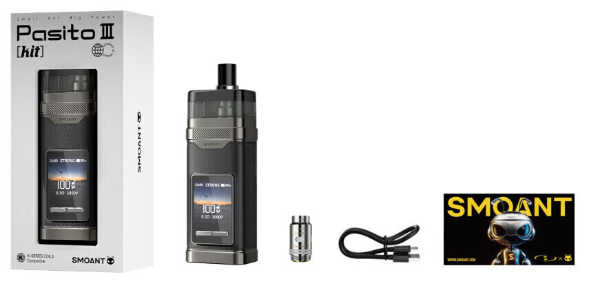 Кликните для увеличения изображения Smoant Pasito 3 Pod Kit, изображение 4