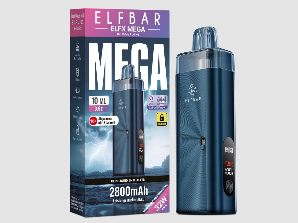 Кликните для увеличения изображения Elfbar ElfX Mega POD kit, изображение 2