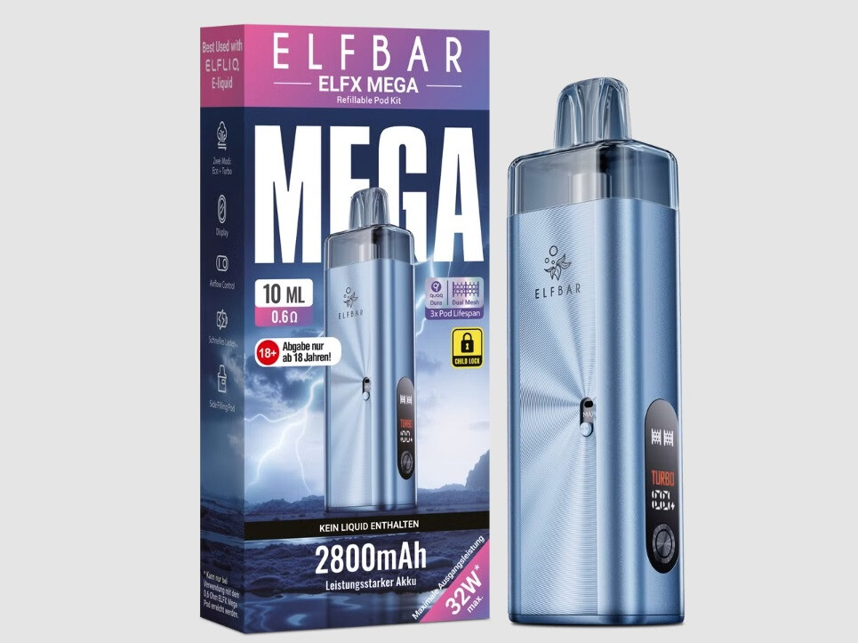 Кликните для увеличения изображения Elfbar ElfX Mega POD kit, изображение 3
