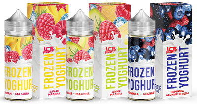 Frozen Yoghurt Лесные ягоды - Черника 120ml (Н) - фото 860404