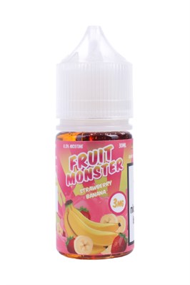 Fruit Monster SALT Strawberry Banana 10ml (ДД) ЧЗ - фото 863548