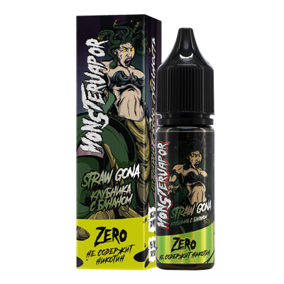 MONSTERVAPOR STRAW GONA 30мл, 0мг DkoYtOrHi50jZoJZN1P4m1 - фото 864857